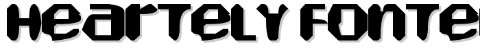 Heartely Fontely font